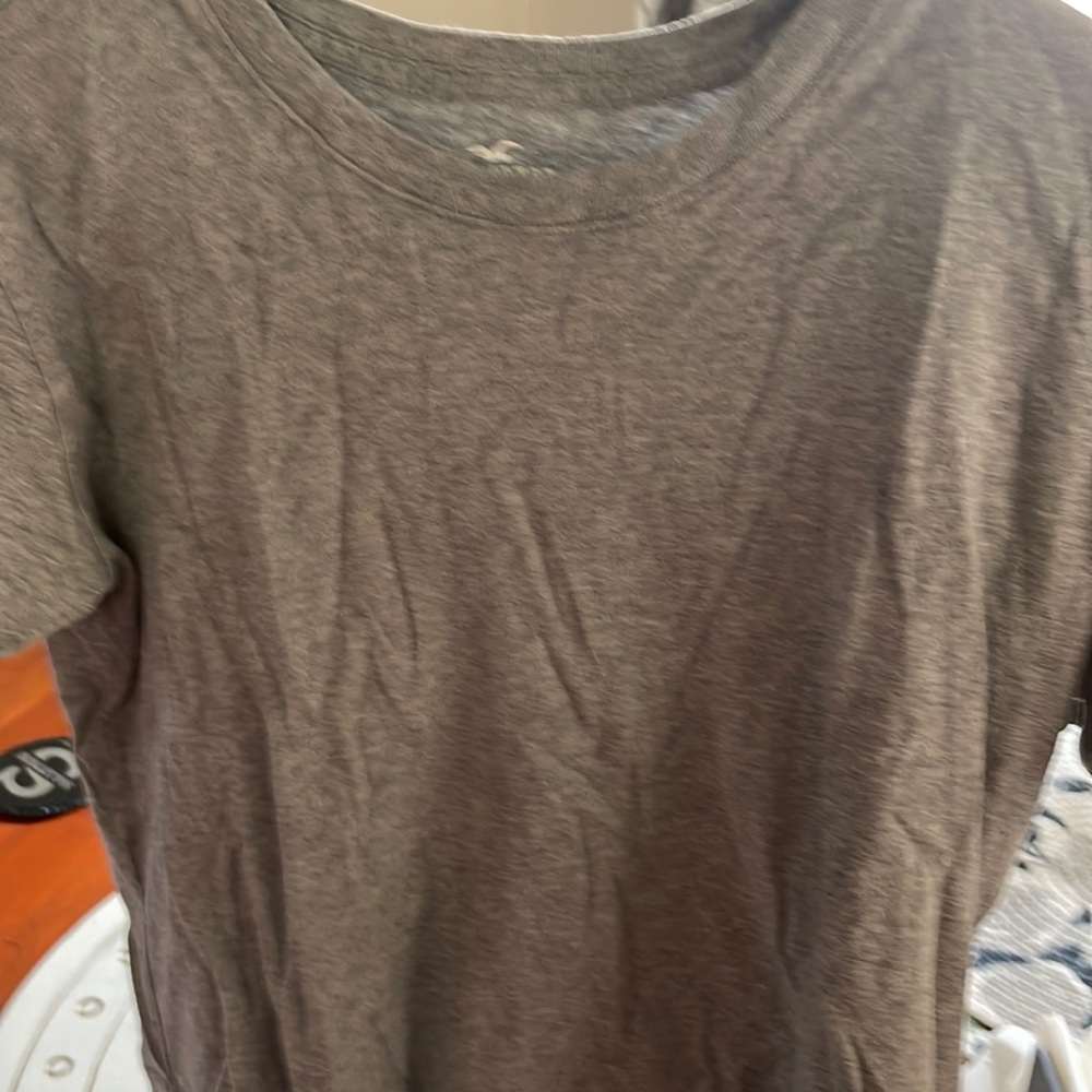 Gray t-shirt from Hollister size small